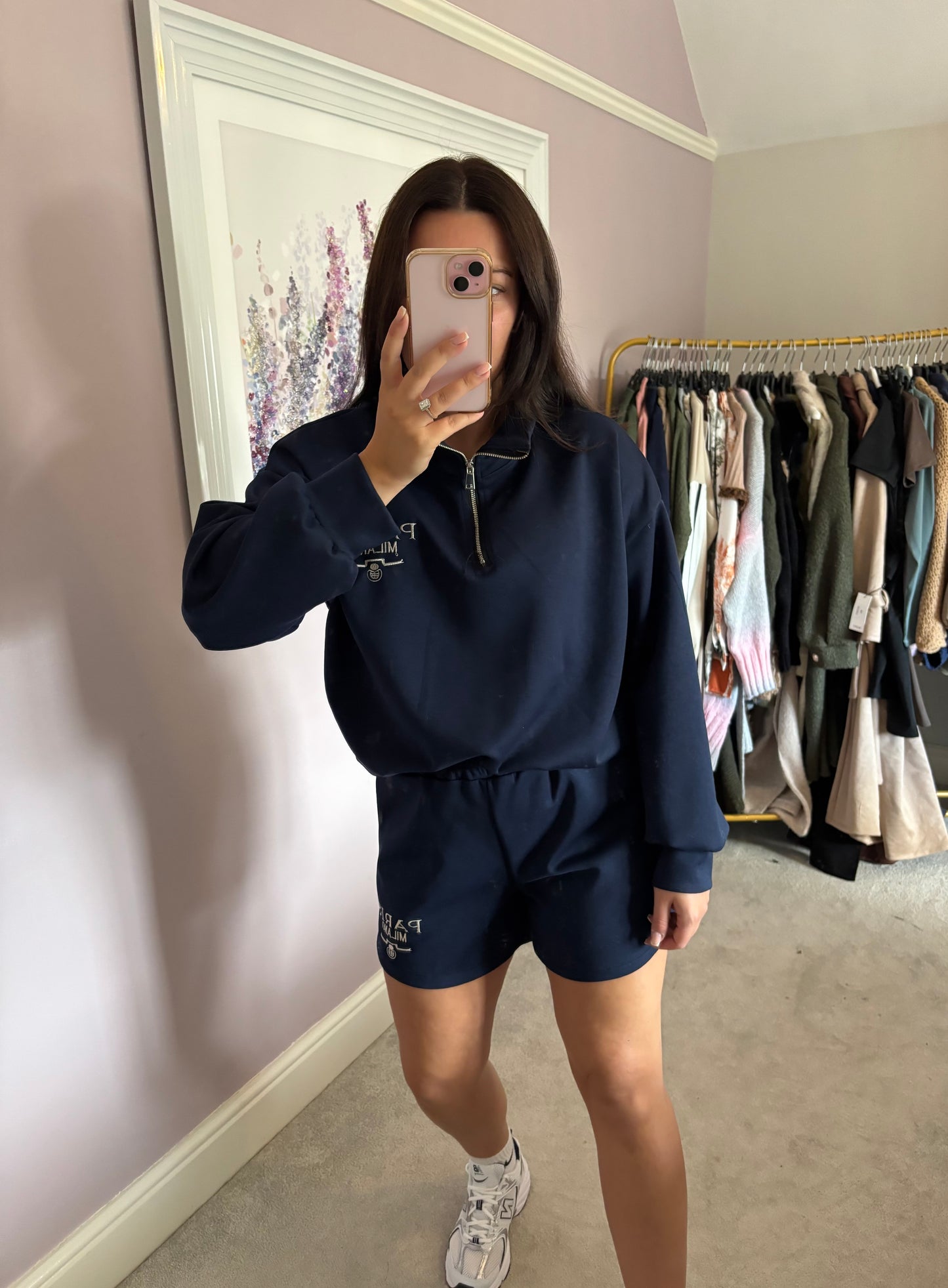 Paris Milano short set - navy