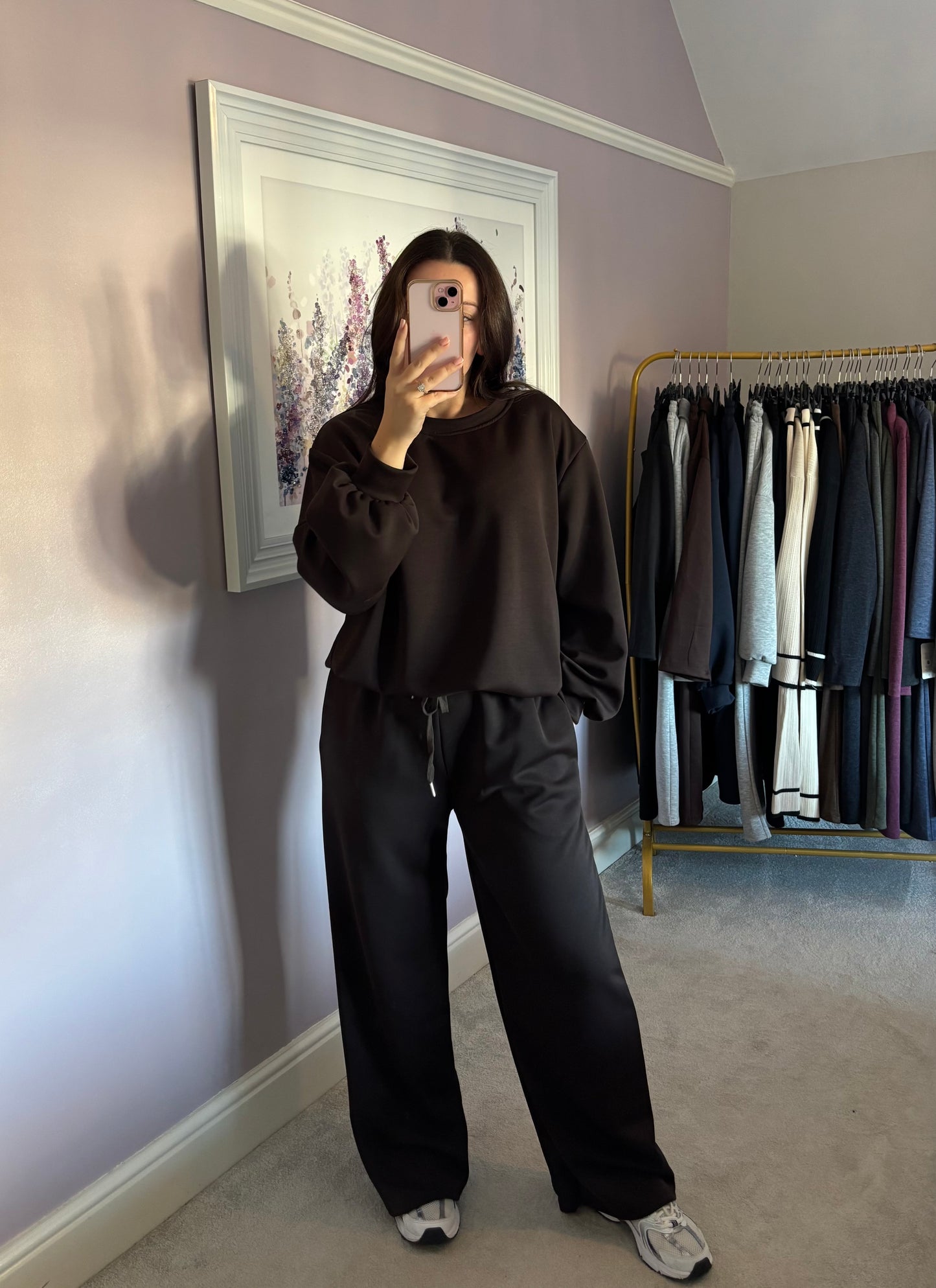 Jumper lounge set - brown