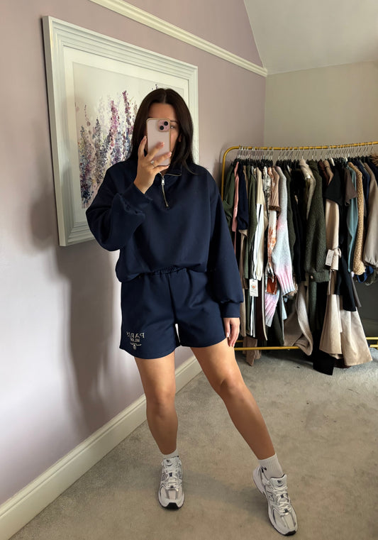 Paris Milano short set - navy
